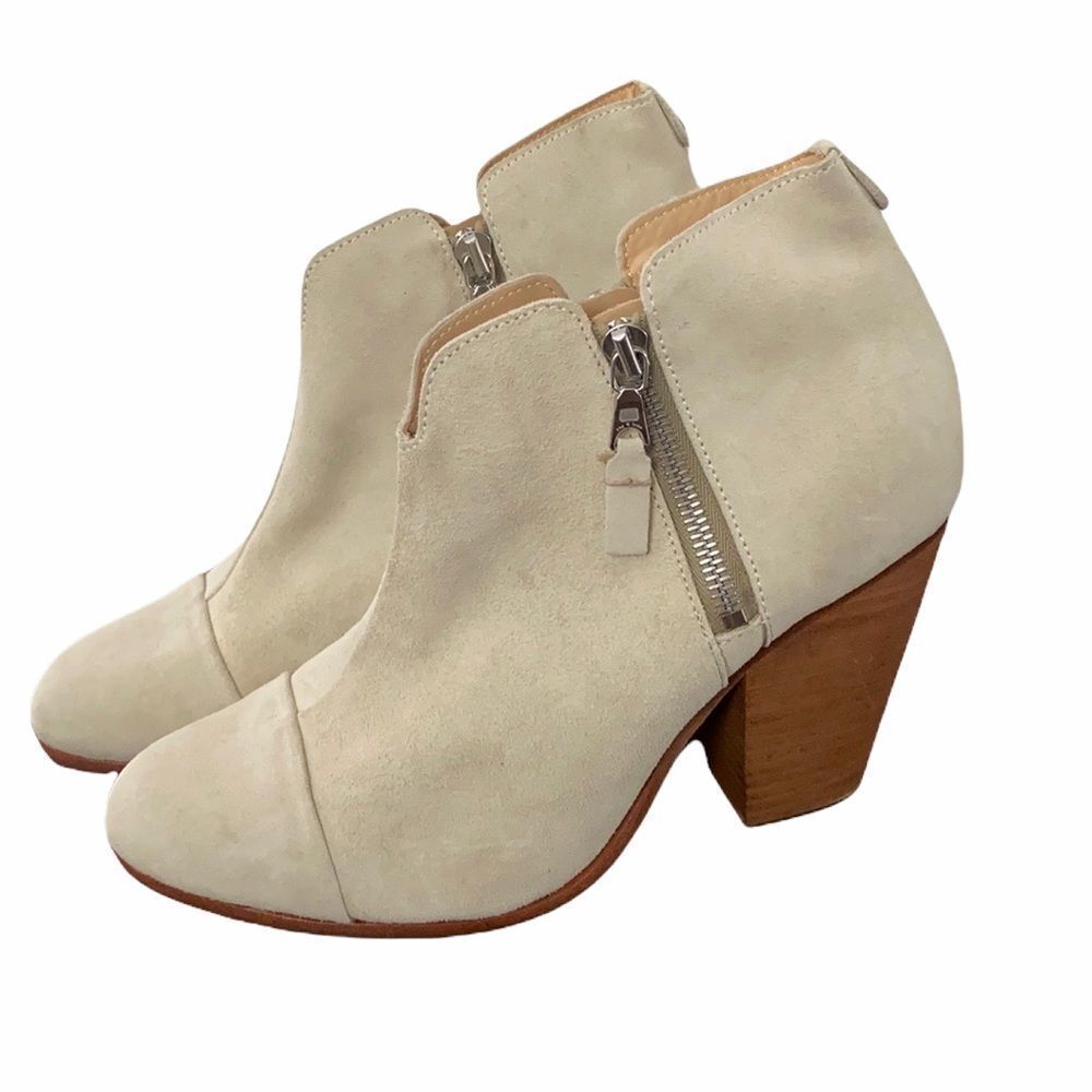 NWOB Rag & Bone Margot Ankle Boots Heels Suede 40